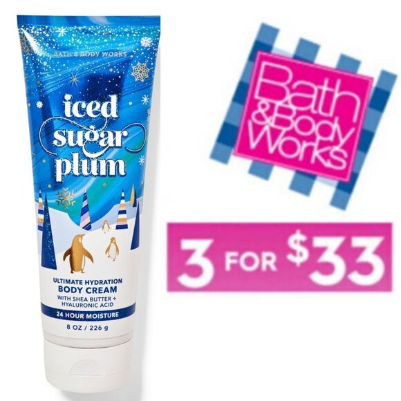 Bath & Body Works Other - Iced Sugar Plum Body Cream - Bath & Body Works